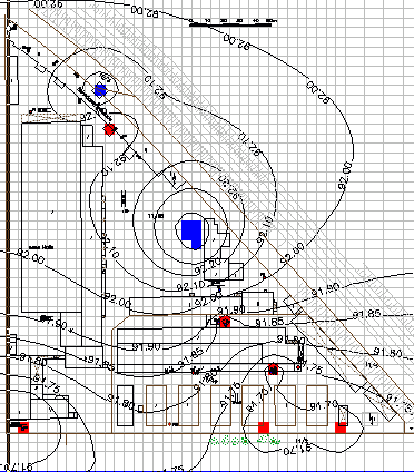 hydrogeologisches Modell - Grundwassermodell - Karte