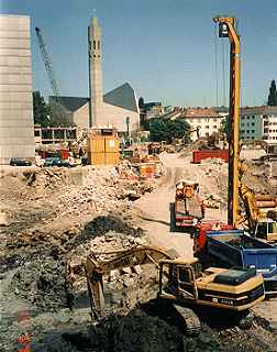 Baustellenkoordination einer Großbaustelle